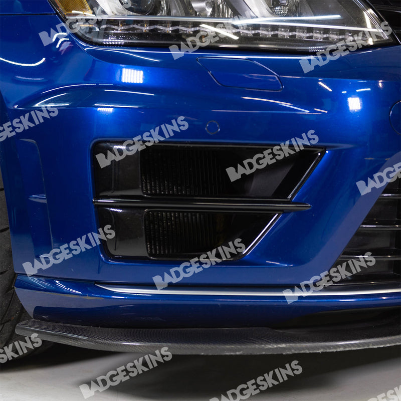 Load image into Gallery viewer, VW - MK7 - Golf R - Front Bumper Side Vent Bar Delete
