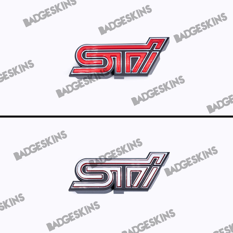 Load image into Gallery viewer, Subaru - STI - Front &quot;STI&quot; Badge Overlay (2015+)
