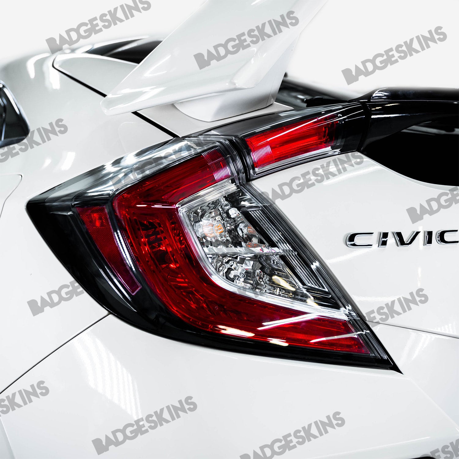 Honda - Civic - FK8 Type R - Tail Light Full Eyelid – Badgeskins