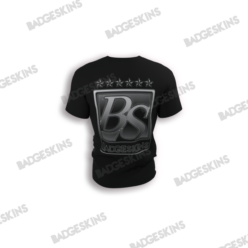 Load image into Gallery viewer, 6 Star BS Black Tee
