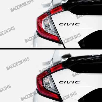 Honda - 10th Gen - Civic HB - Taillight Brake Reverse Divider Accent