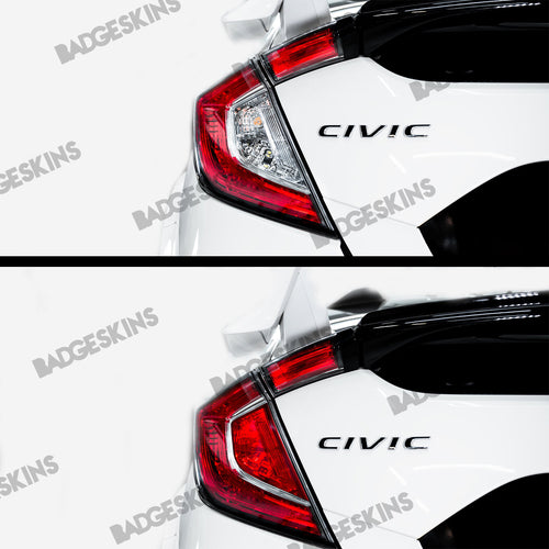 Honda - Civic - FK8 Type R - Tail Light Clear Lens Tint