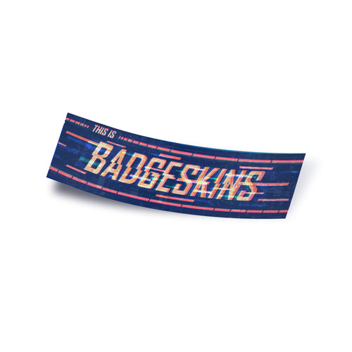 Badgeskins Into The Glitch Slap Sticker