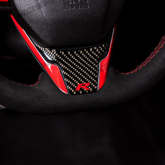 Honda - Civic - FK8 Type R - Steering Wheel Cowl Overlay