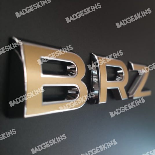 Subaru - BRZ - Rear BRZ Badge Overlay (2013+)