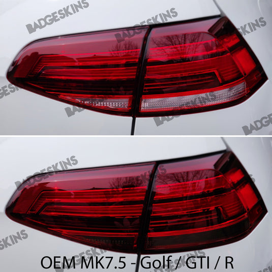 VW - MK7.5 - Golf - Tail Light Clear Lens Tint