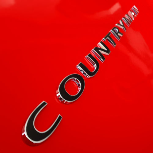 Mini - Cooper - Rear Countryman Badge Overlay