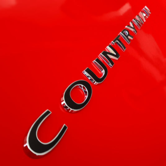 Mini - Cooper - Rear Countryman Badge Overlay