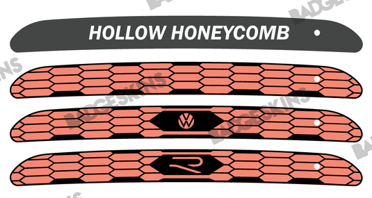 VW - MK2/2.5 - Tiguan - 3rd Brake Light Tint (HoneyComb) V2