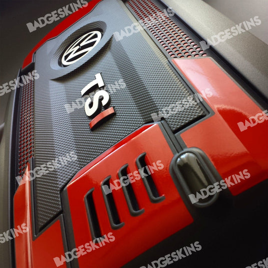 Audi - Engine Cover "TSI" Overlay