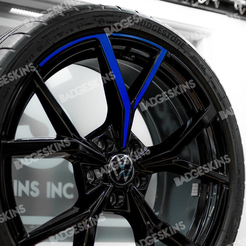 Load image into Gallery viewer, VW - MK8 - Golf R - Wheel - 19&quot; Estoril Wheel Spoke Accent Overlay
