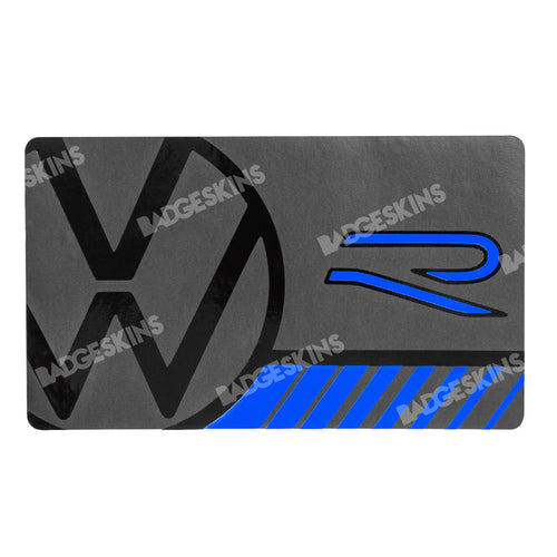 VW - 12273 - R Line - Sunvisor Warning Label R Style Overlay