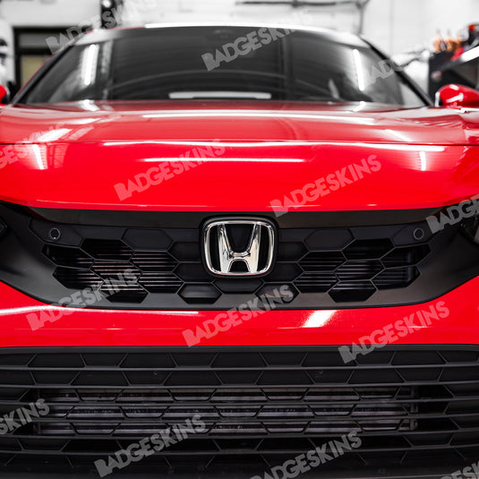 Honda - 11th Gen - Civic - Front Upper Grille Accent Overlay