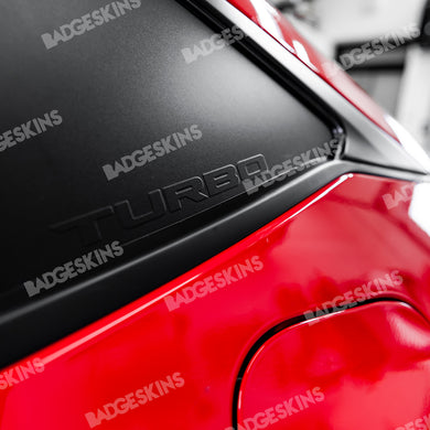 Honda - 11th Gen - Civic HB - Rear Quarter Window Overlay