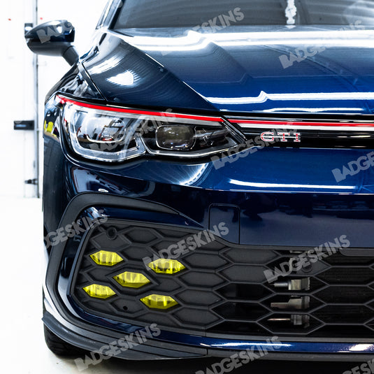 VW - MK8 - Golf - Head Light Eyelid Accent Stripe