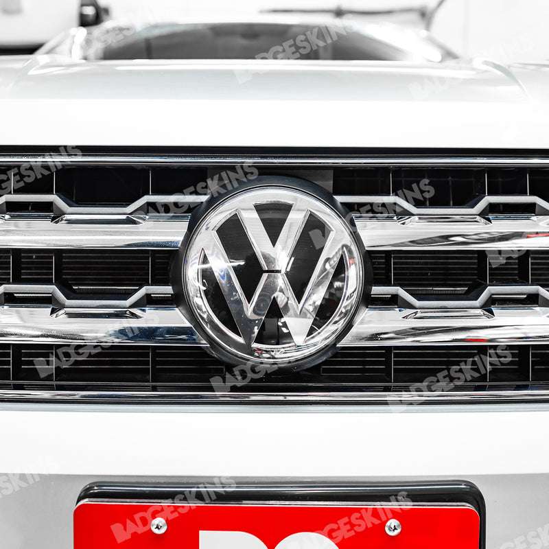 Load image into Gallery viewer, VW - MK1 (2017-2020) - Atlas - Front Smooth 2pc VW Emblem Overlay
