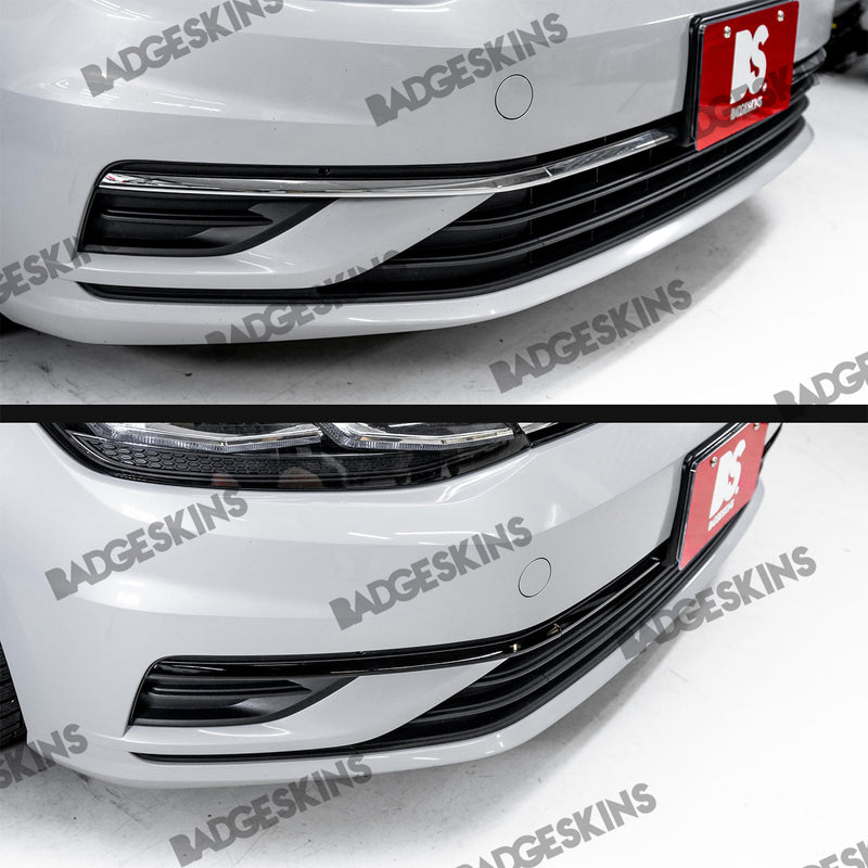 Load image into Gallery viewer, VW - MK7.5 - Golf - Front Bumper Chrome Delete
