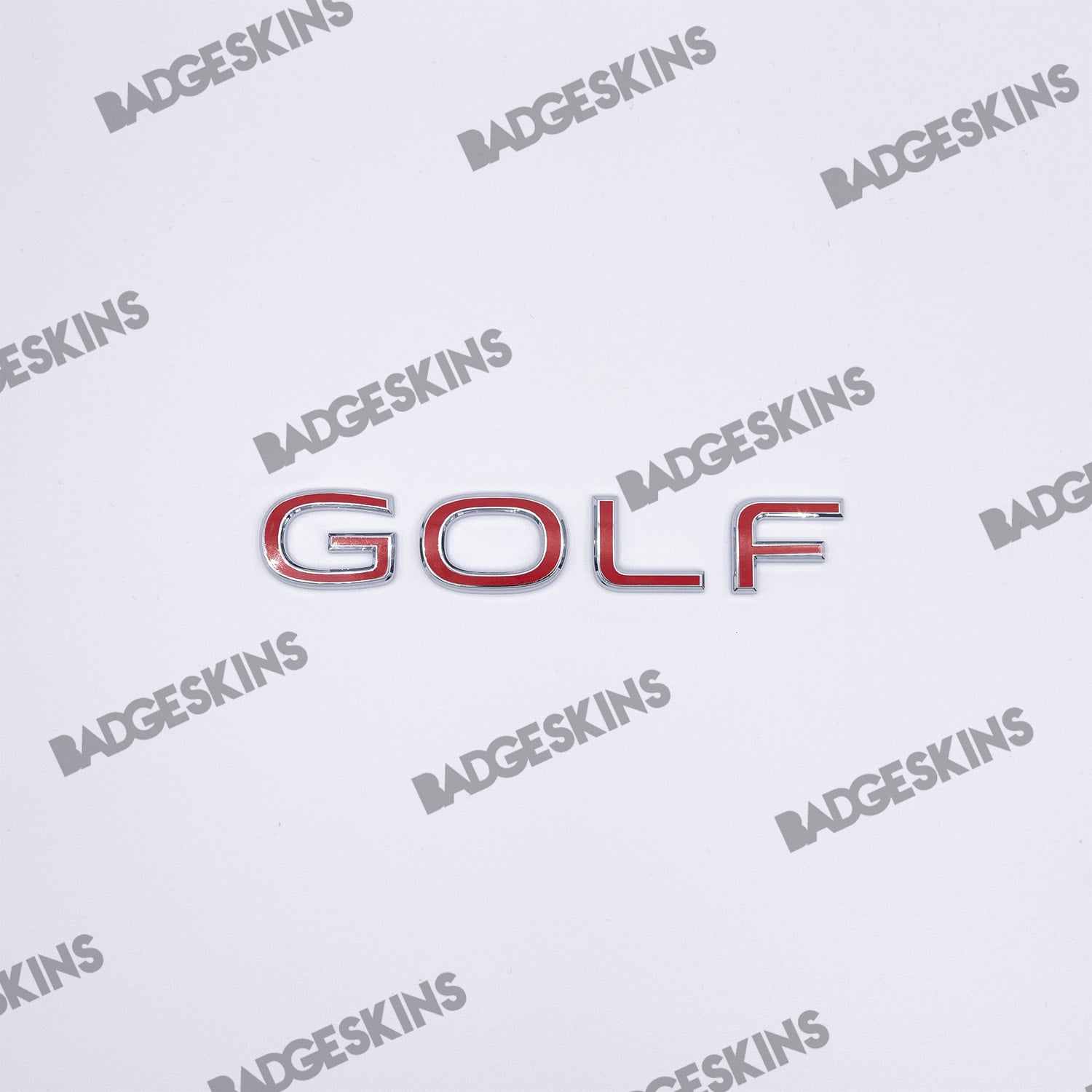 VW MK8 Golf Rear Badge Overlay Badgeskins
