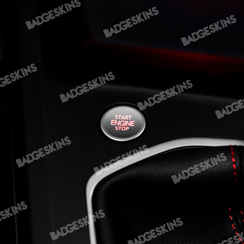 Load image into Gallery viewer, VW - MK8 - Golf - Engine Start-Stop Button Clear Protector (Manual 21mm)
