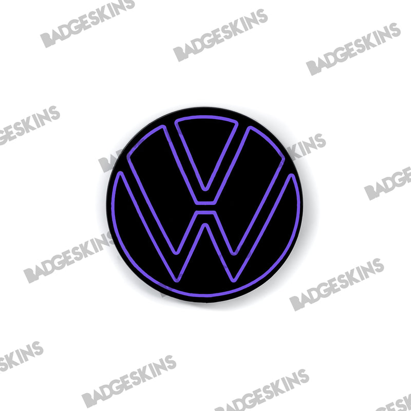 Load image into Gallery viewer, VW - MK8 - Golf - Rear VW Pin-Stripe Emblem Overlay
